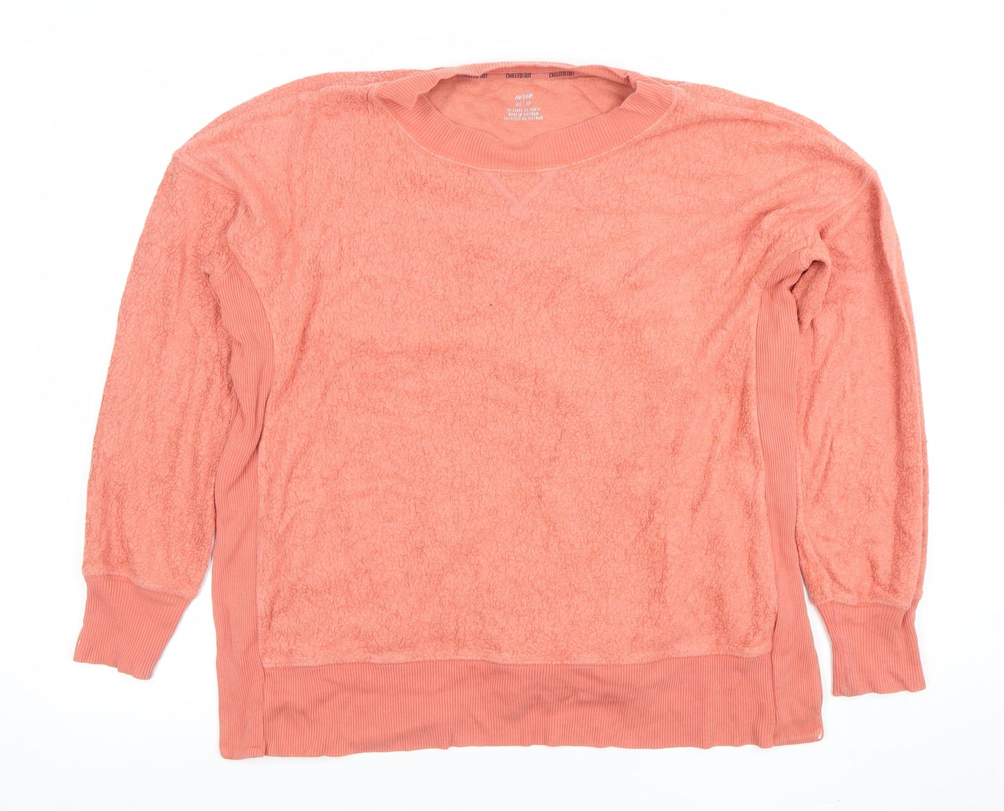 Womens UK Size XS Aerie Pink Pullover Sweatshirt
