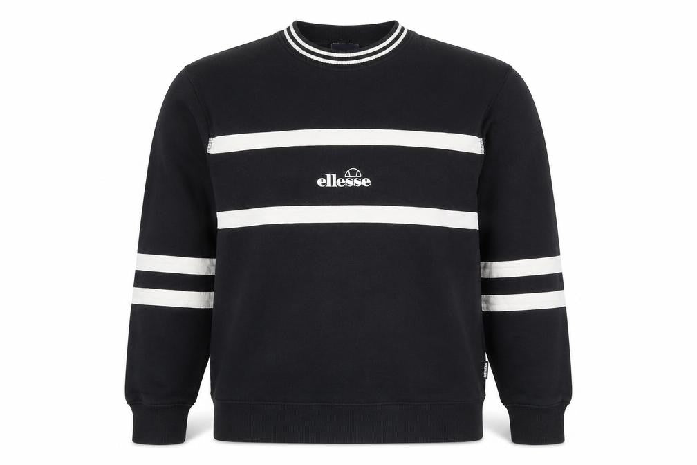 Womens UK Size 10 ellesse Black Pullover Sweatshirt
