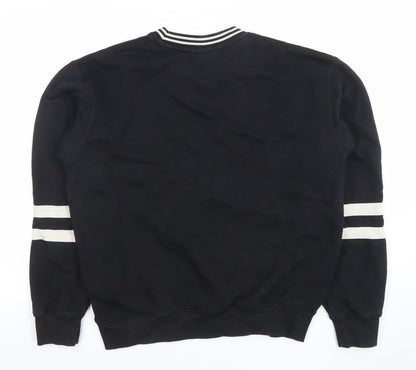 Womens UK Size 10 ellesse Black Pullover Sweatshirt