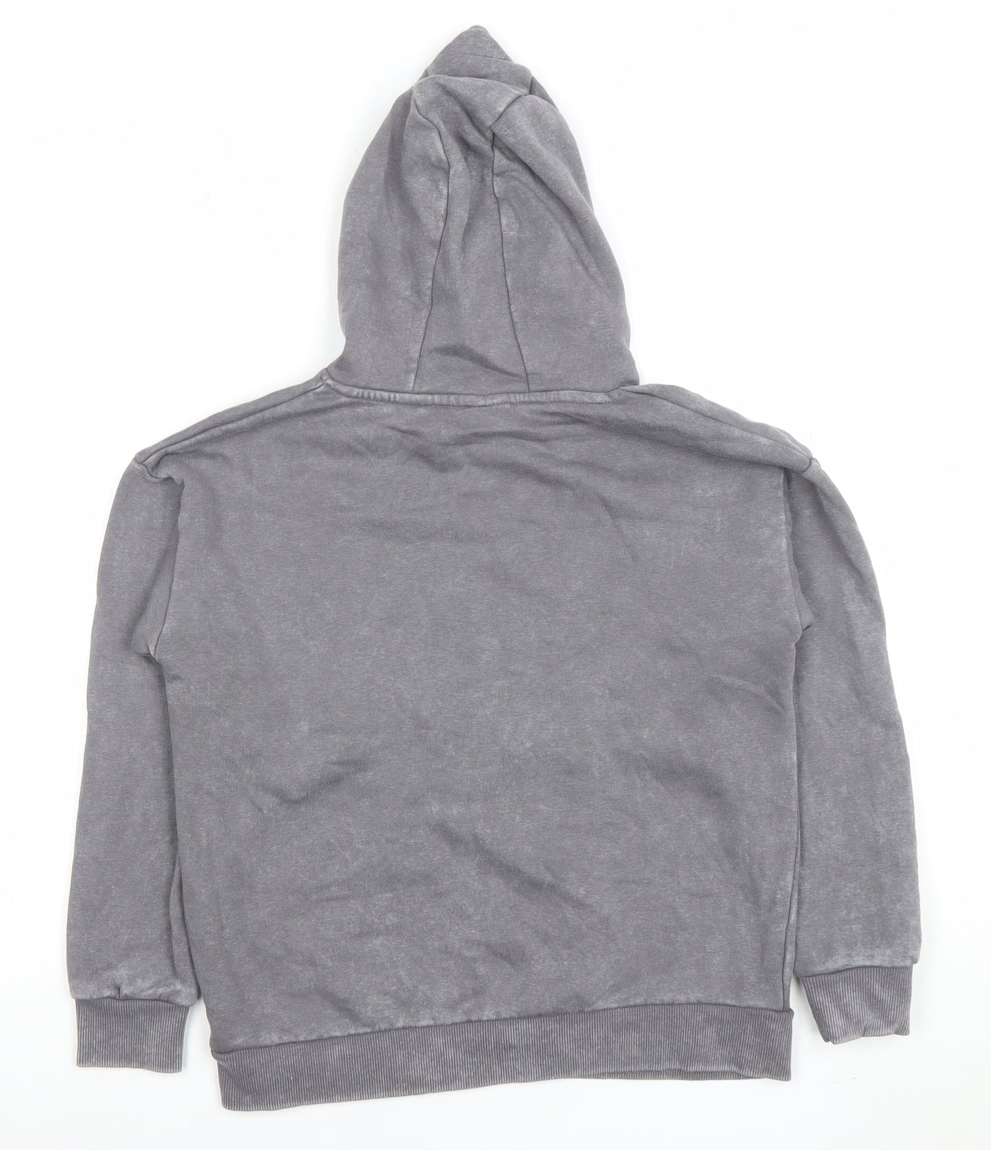 Girls UK Size 10-11 Years Disney Grey Pullover Hoodie