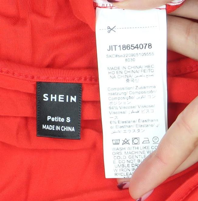 Womens UK Size S SheIn Bodycon Dress