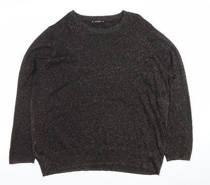 Womens UK Size XL Dunnes Black Pullover Jumper
