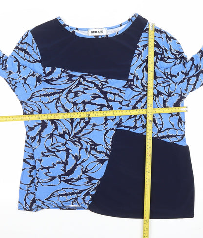 Womens UK Size 18 GERARD Blue Tunic Blouse