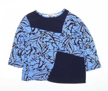 Womens UK Size 18 GERARD Blue Tunic Blouse
