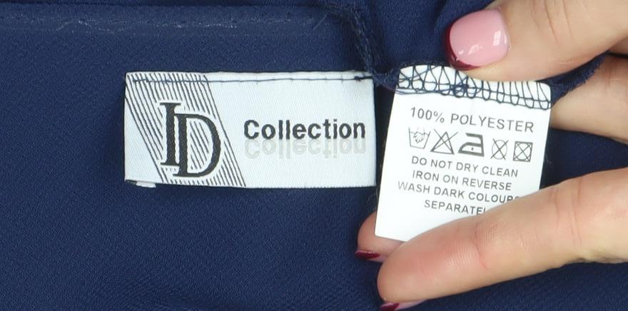 Womens UK Size 22 JD Collection Blue Tunic Blouse