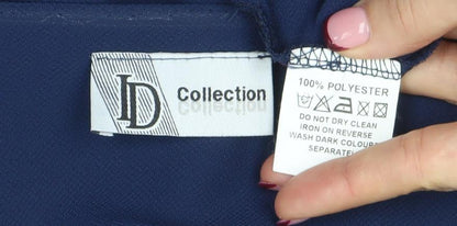 Womens UK Size 22 JD Collection Blue Tunic Blouse