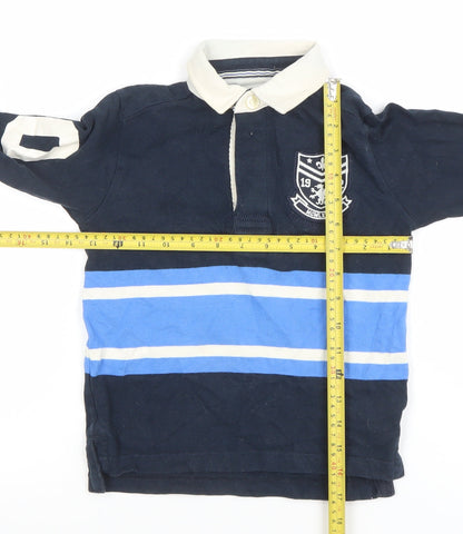 Boys UK Size 4 Years NEXT Blue Basic Polo