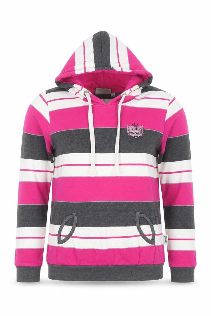 Womens UK Size 10 Everlast Pink Pullover Hoodie