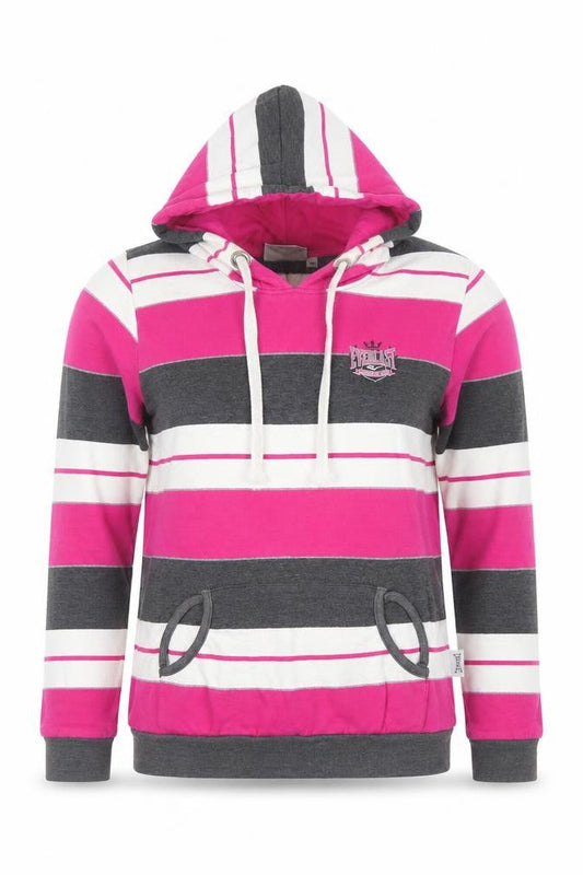 Womens UK Size 10 Everlast Pink Pullover Hoodie