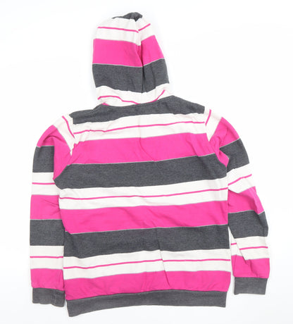 Womens UK Size 10 Everlast Pink Pullover Hoodie