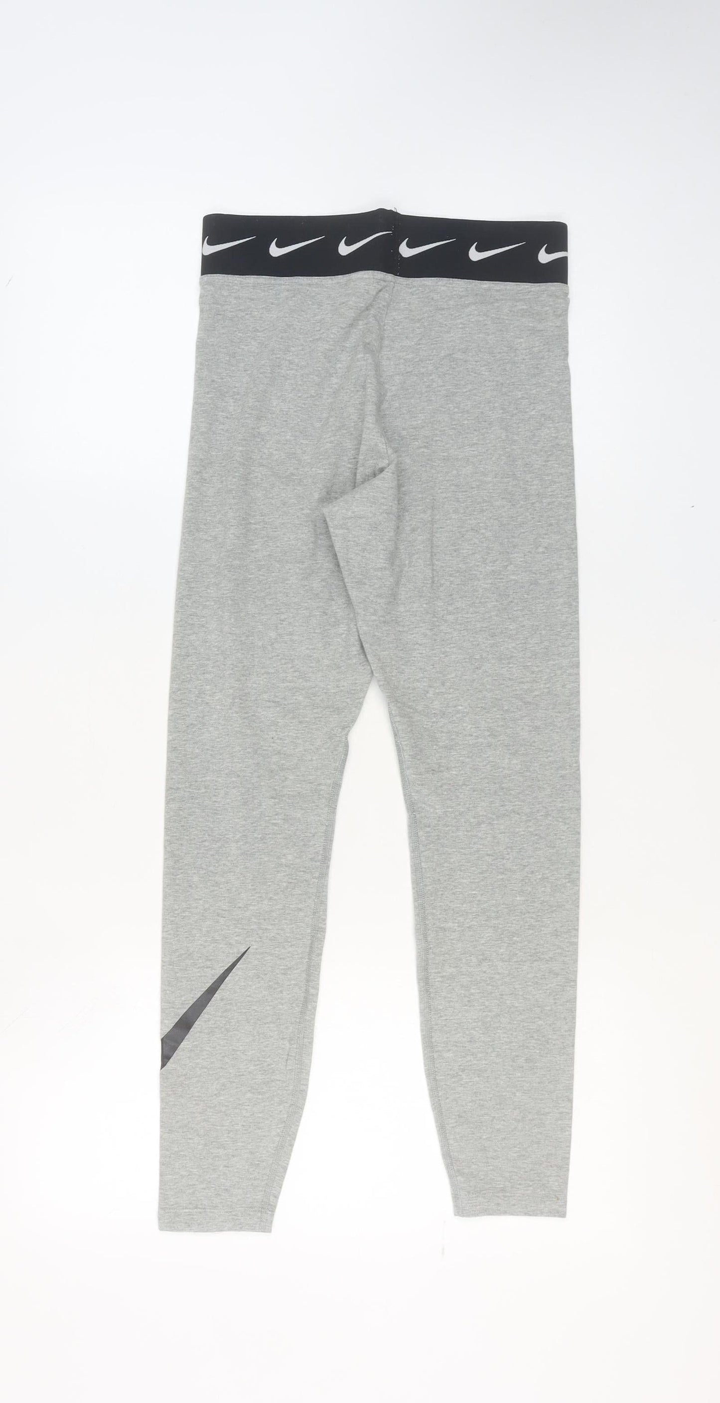 Womens UK Size M Nike Slim Fit Leggings Grey Leggings