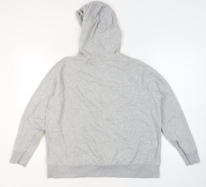 Mens UK Size XL Under armour Grey Pullover Hoodie