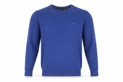 Mens UK Size M Tommy Hilfiger Blue Pullover Jumper