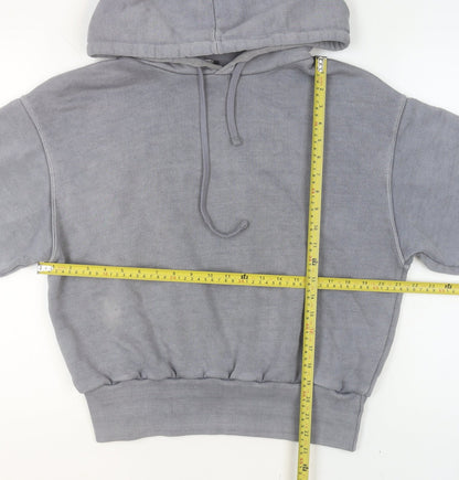 Womens UK Size M Zara Grey Pullover Hoodie