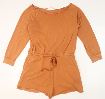 Womens UK Size XL Aerie One-Piece Brown Playsuit