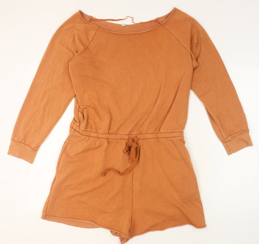 Womens UK Size XL Aerie One-Piece Brown Playsuit