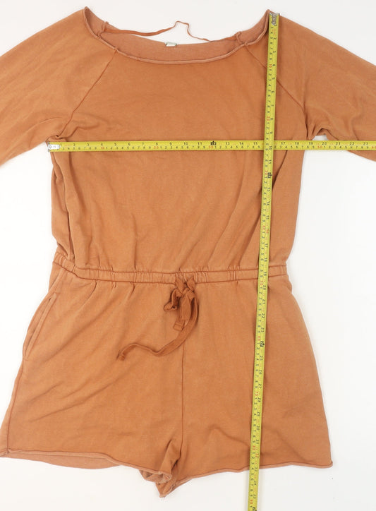 Womens UK Size XL Aerie One-Piece Brown Playsuit
