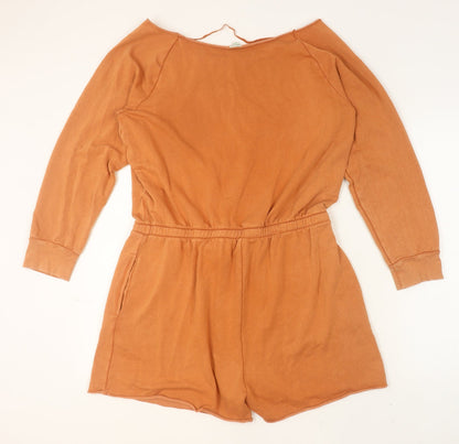 Womens UK Size XL Aerie One-Piece Brown Playsuit