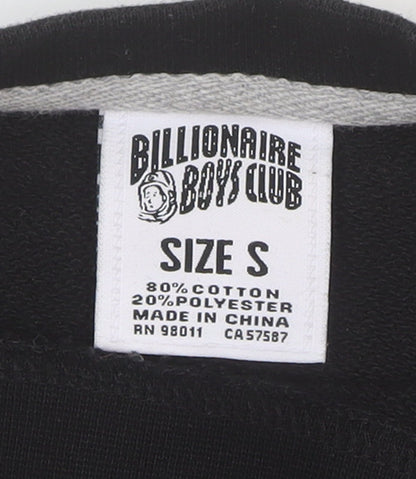 Mens UK Size S Billionaire Boys Club Black Pullover Sweatshirt