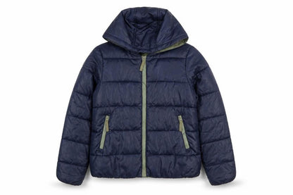 Womens UK Size S Vero Moda Jeans Blue Puffer Jacket