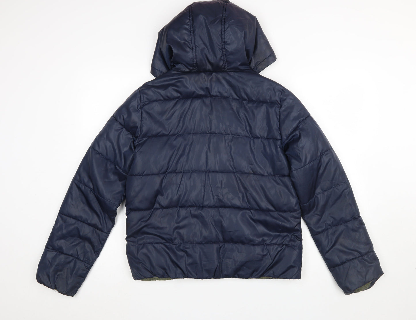 Womens UK Size S Vero Moda Jeans Blue Puffer Jacket
