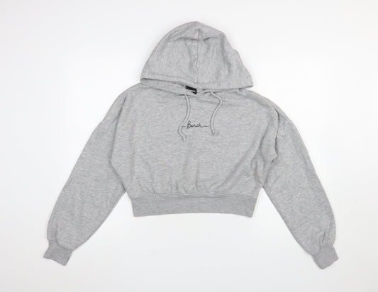 Womens UK Size M Bench Grey Pullover Hoodie