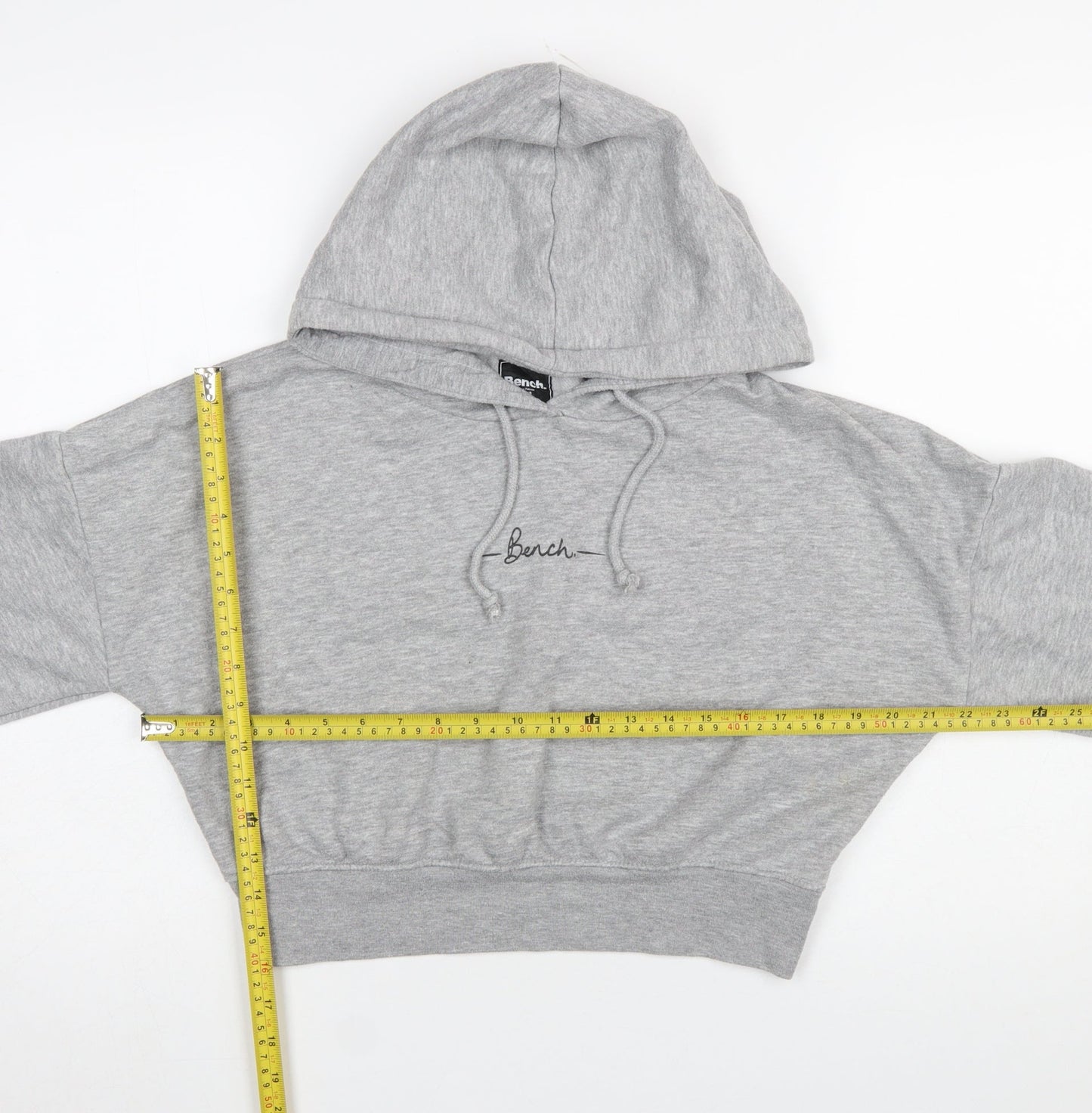 Womens UK Size M Bench Grey Pullover Hoodie