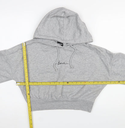Womens UK Size M Bench Grey Pullover Hoodie
