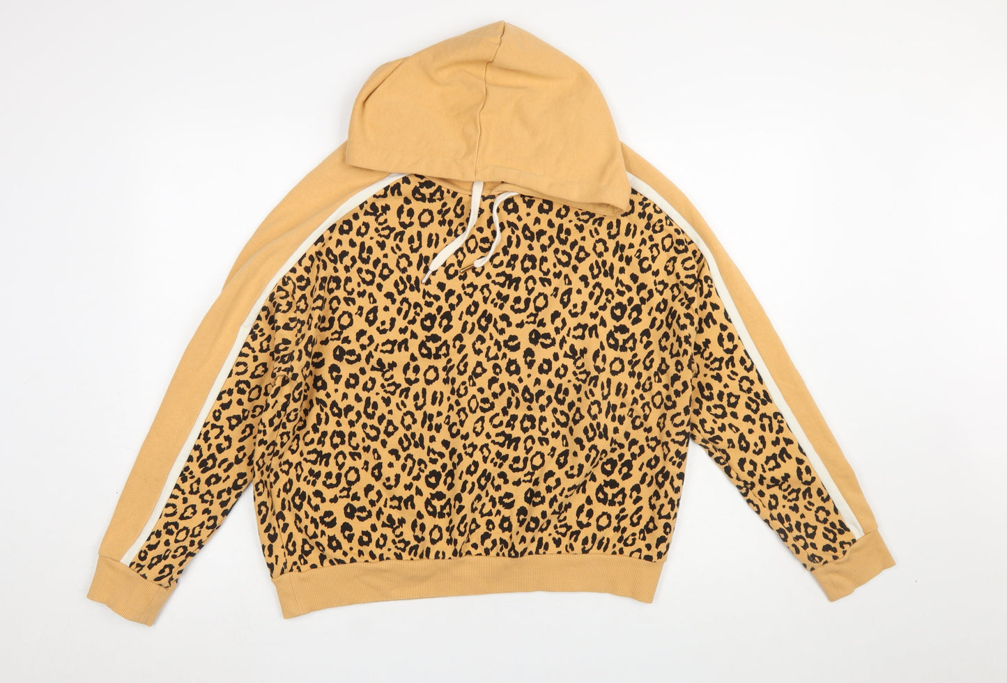Womens UK Size M NEXT Beige Pullover Hoodie