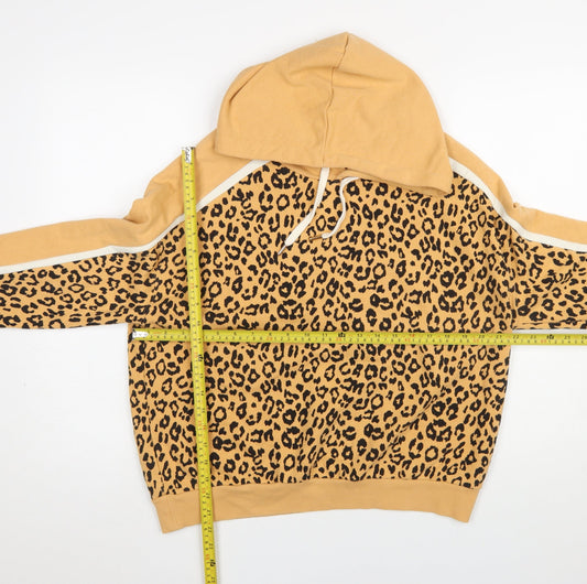 Womens UK Size M NEXT Beige Pullover Hoodie