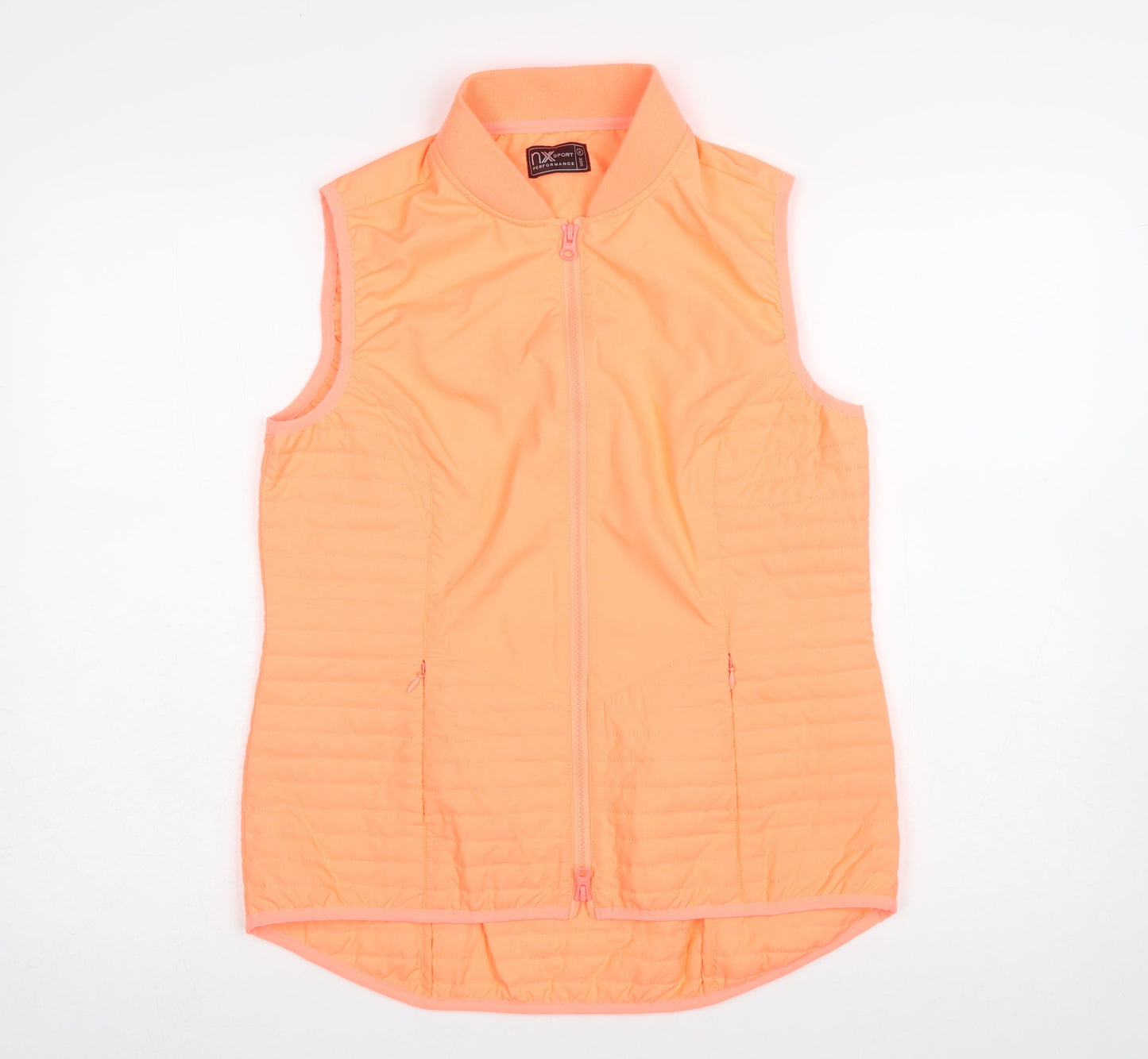 Womens UK Size 14 NEXT Orange Bodywarmer