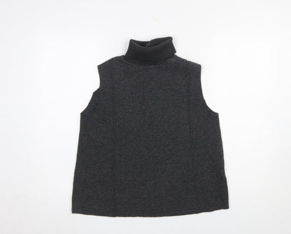 Womens UK Size 12 Zara Grey Vest Jumper