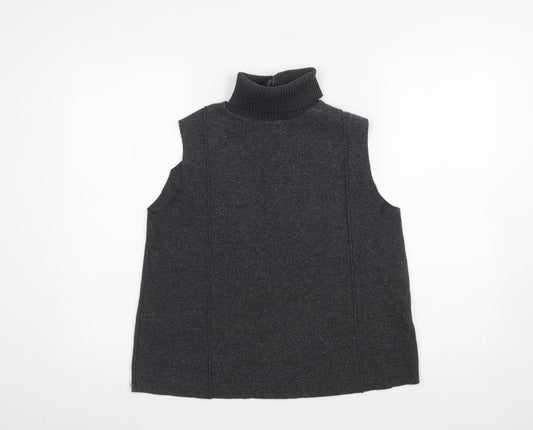 Womens UK Size 12 Zara Grey Vest Jumper