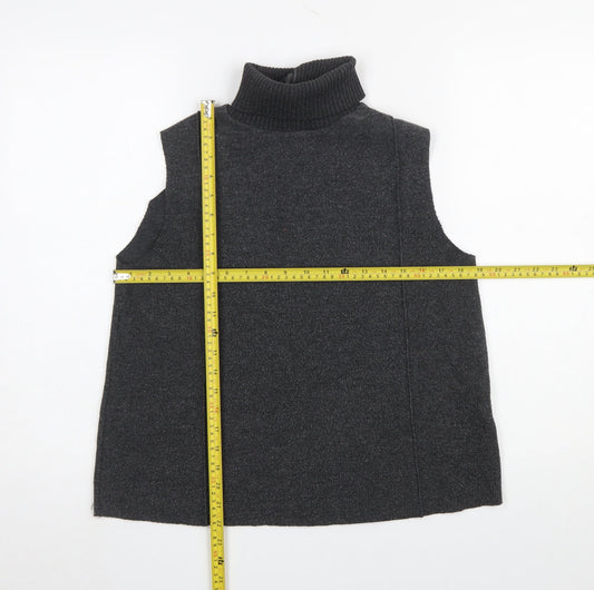 Womens UK Size 12 Zara Grey Vest Jumper