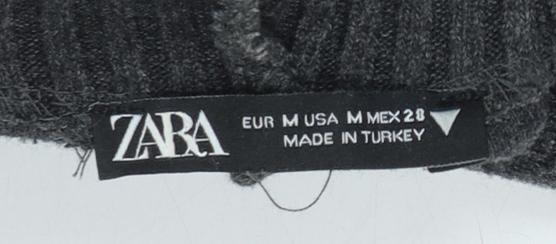 Womens UK Size 12 Zara Grey Vest Jumper