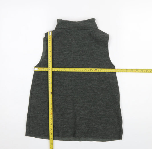 Womens UK Size 12 Zara Grey Vest Jumper