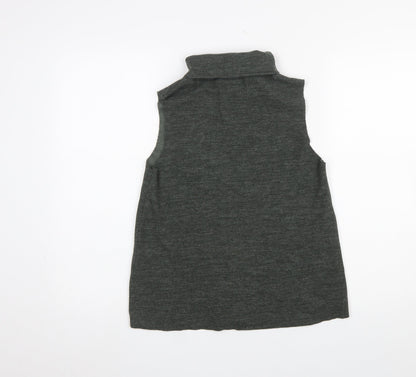 Womens UK Size 12 Zara Grey Vest Jumper