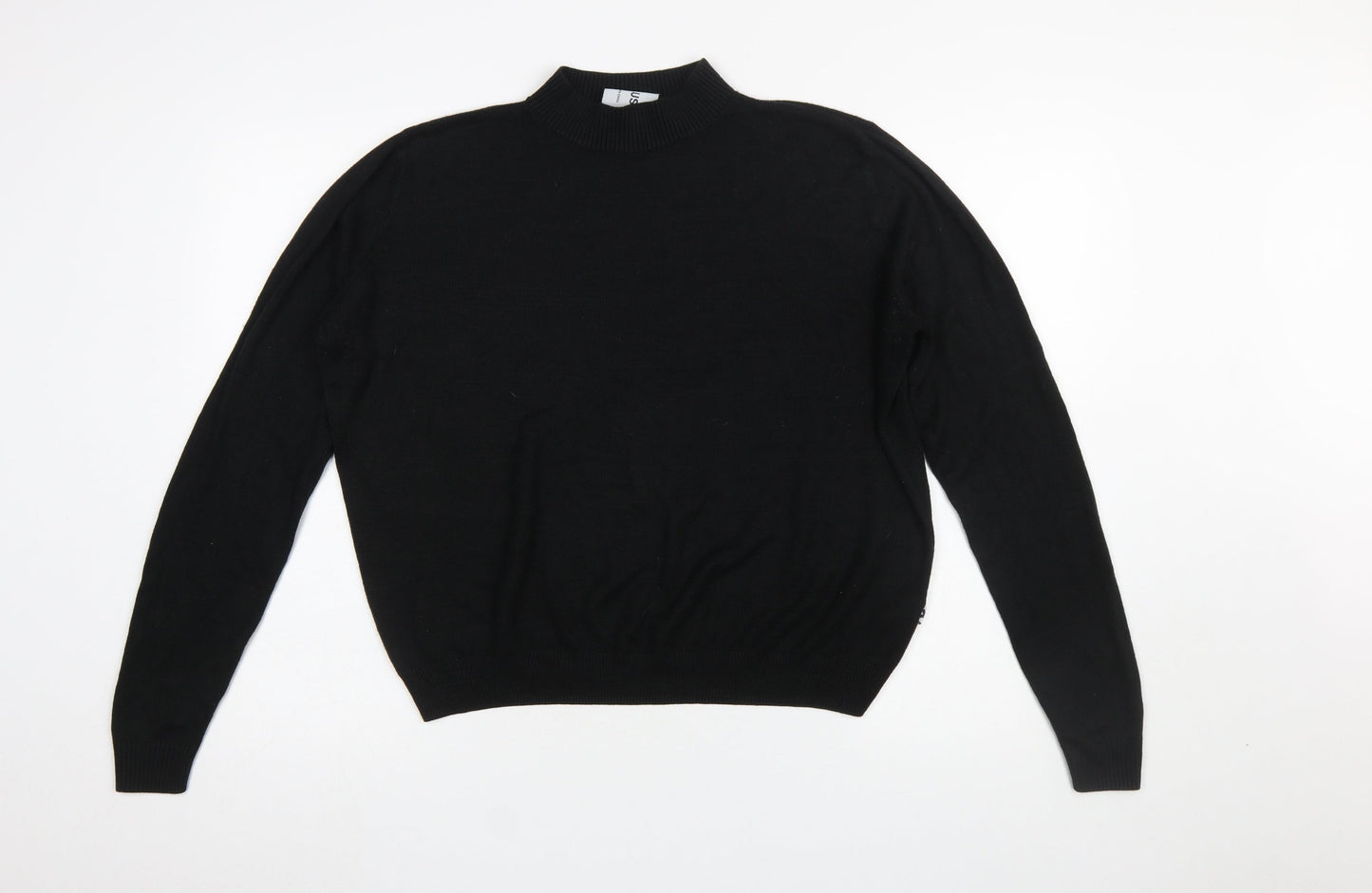 Womens UK Size 18 COLLUSION Black Pullover Jumper