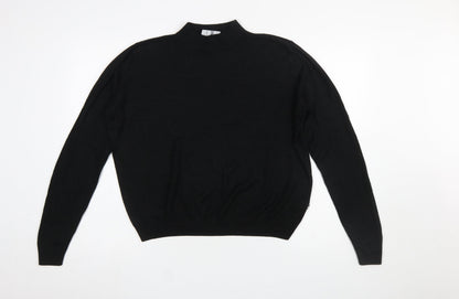Womens UK Size 18 COLLUSION Black Pullover Jumper