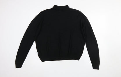 Womens UK Size 18 COLLUSION Black Pullover Jumper