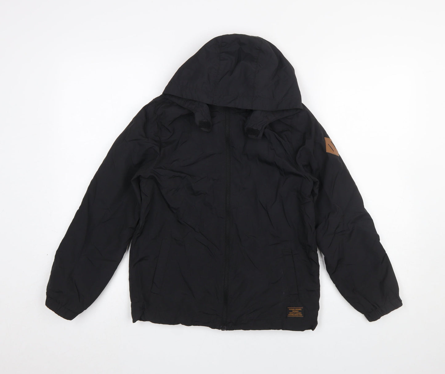 Boys UK Size 9-10 Years H&M Black Puffer Jacket