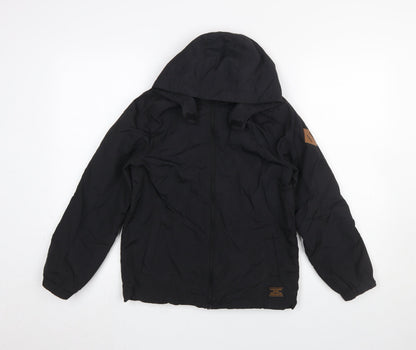 Boys UK Size 9-10 Years H&M Black Puffer Jacket