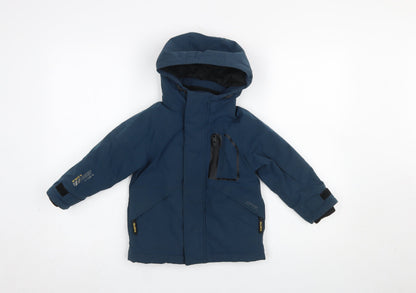 Boys UK Size 3 Years NEXT Blue Puffer Jacket