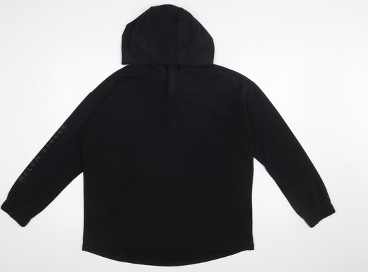 Womens UK Size M Helen Steele x Dunnes Stores Black Pullover Hoodie