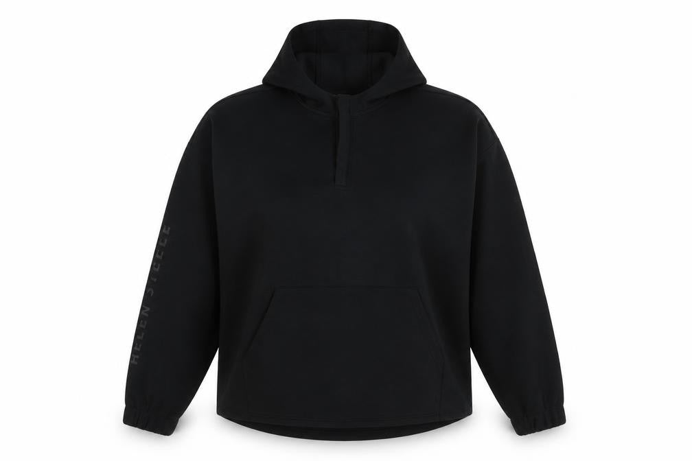 Womens UK Size M Helen Steele x Dunnes Stores Black Pullover Hoodie