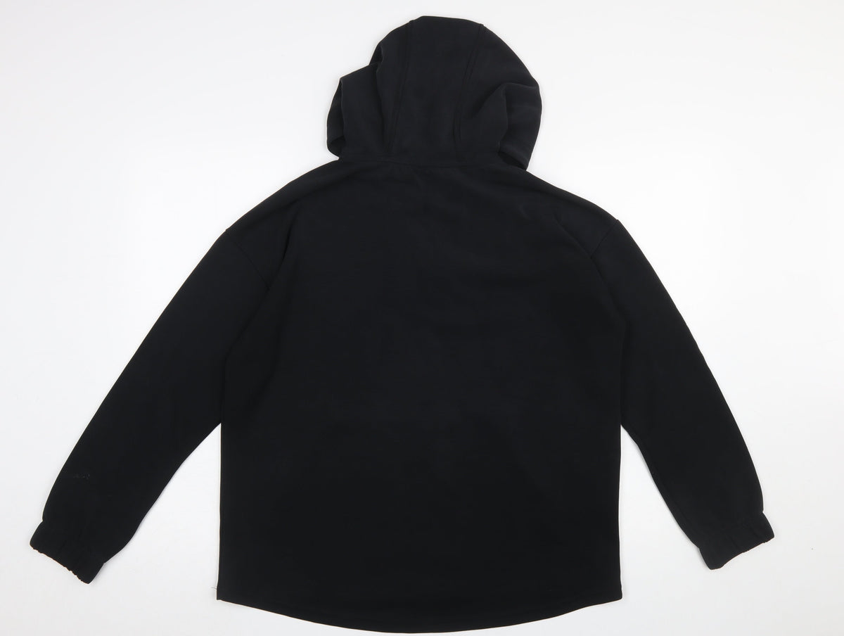 Womens UK Size M Helen Steele x Dunnes Stores Black Pullover Hoodie
