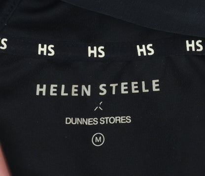 Womens UK Size M Helen Steele x Dunnes Stores Black Pullover Hoodie