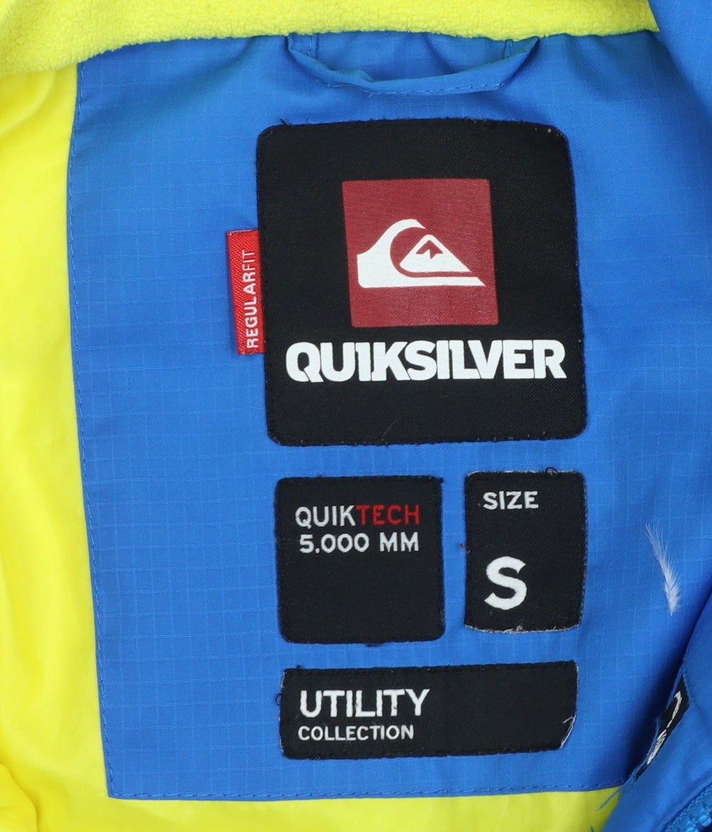 Mens UK Size S Quiksilver Blue Puffer Jacket