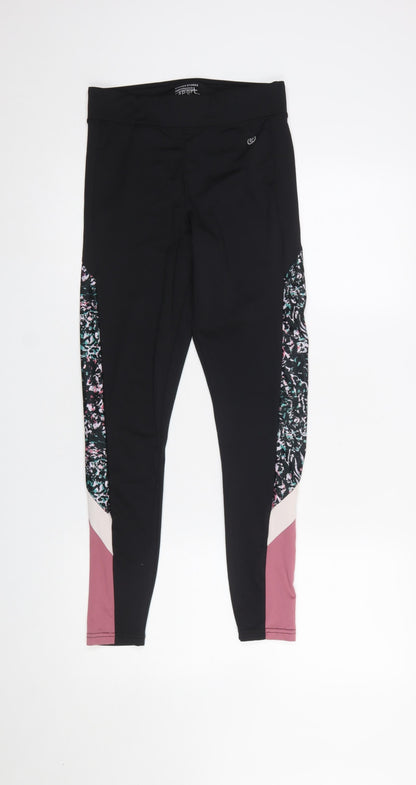 Womens UK Size S Dunnes Stores Slim Fit Leggings Black Leggings