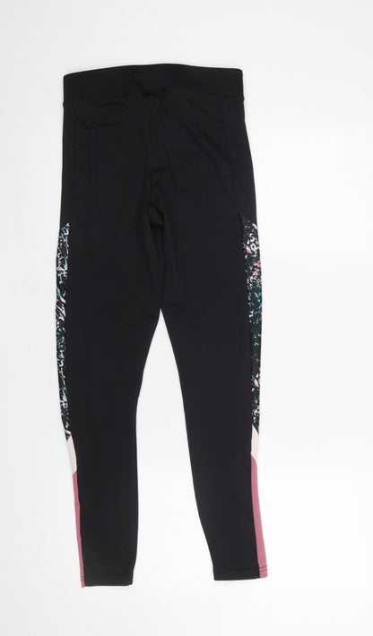 Womens UK Size S Dunnes Stores Slim Fit Leggings Black Leggings
